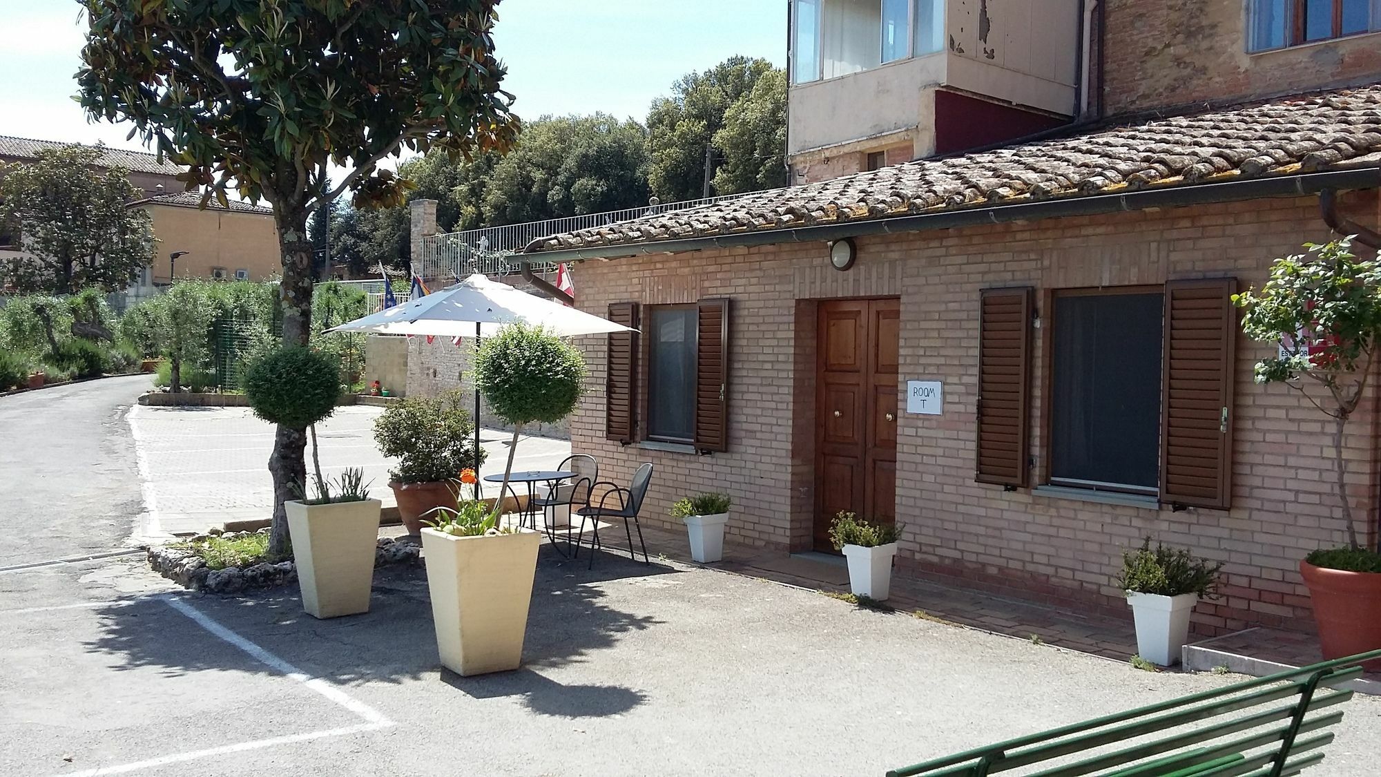 Hotel Porta Romana Di Luce Hotels Siena Exterior foto